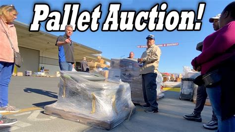 Sold Out. . Lost cargo pallet auction
